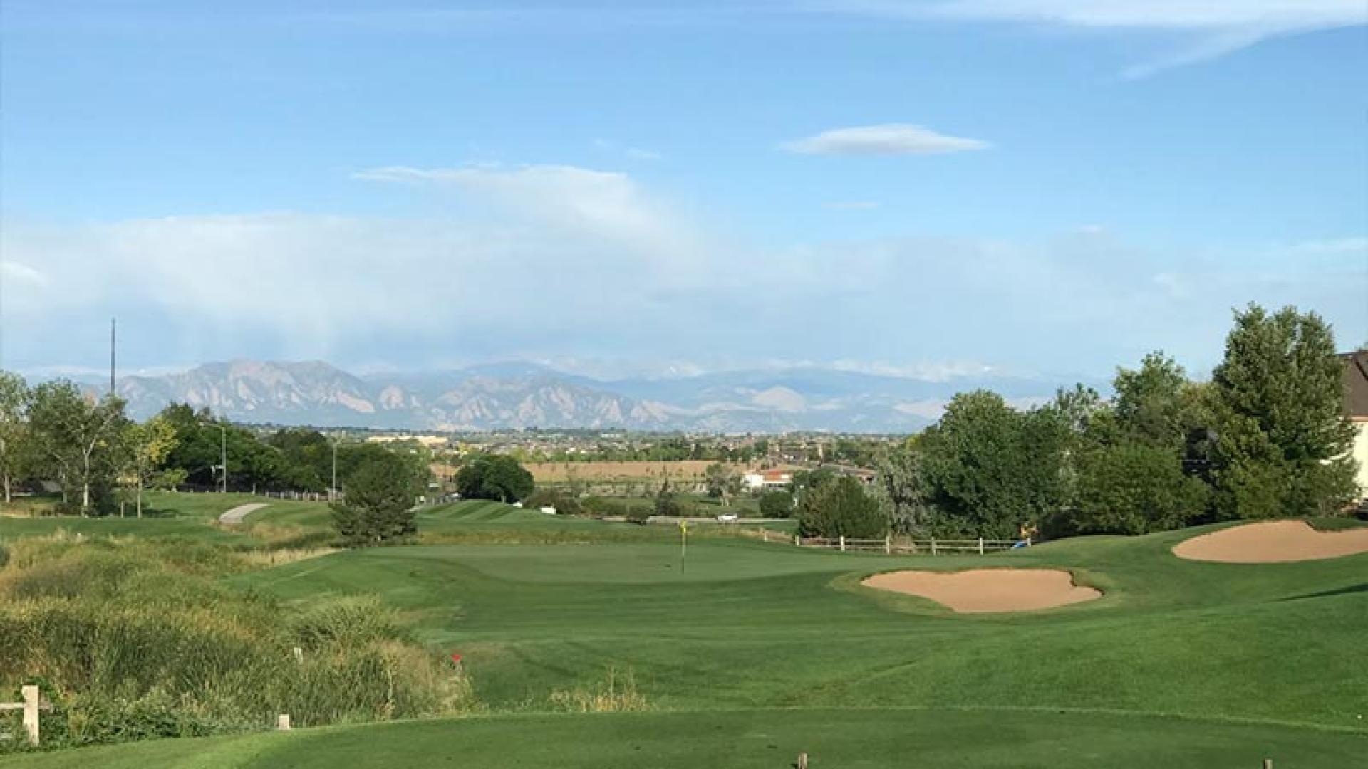 Thorncreek Golf Course hole 17.