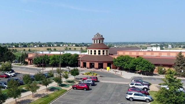 Aeriel View of the Margaret Carptenter Recreation Center.