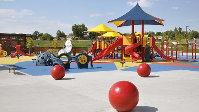 The playground at Carpenter Park.