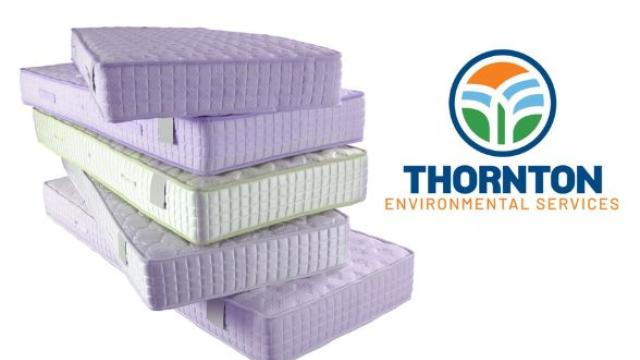 Stack of mattresses