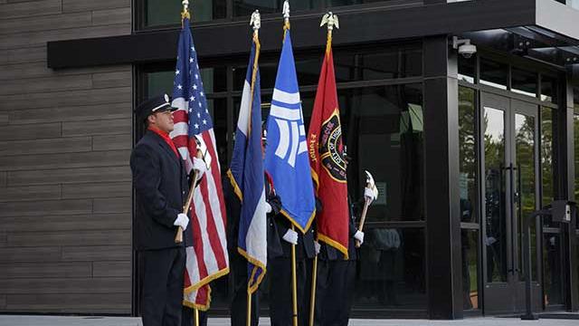 Thornton Fire and Police Department September 11 Anniversary Remembrance Ceremony.