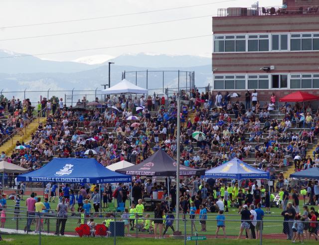 Lions club relay grand stand