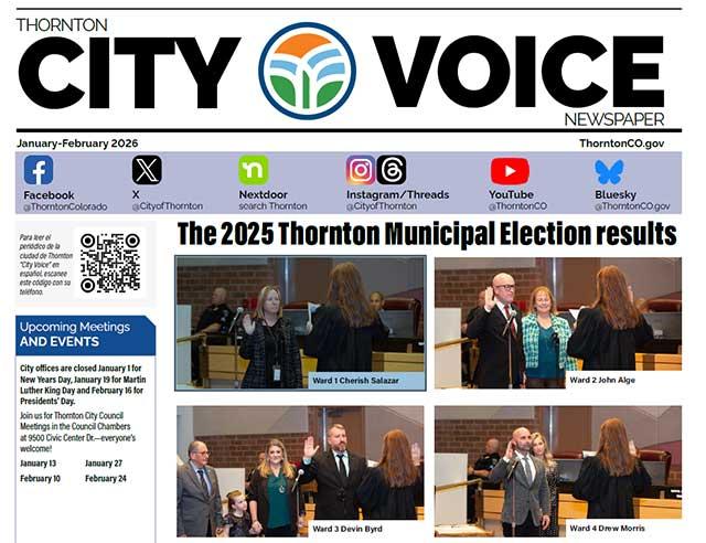 January-February 2026 City Voice Newspaper Front Page