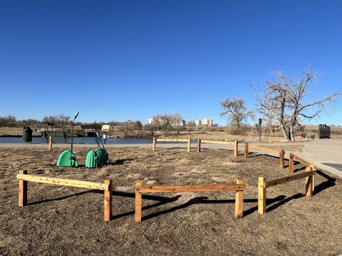 Grand View Ponds Pollinator Artwork for Ground Nesting Pollinators