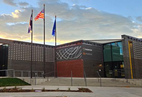Front of Thornton Community Center